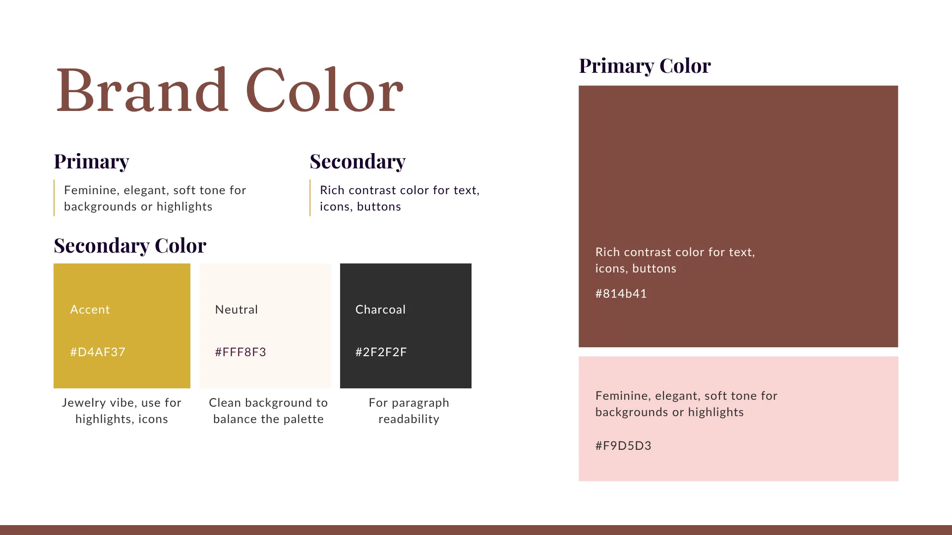 Orek Brand Kit Design Color
