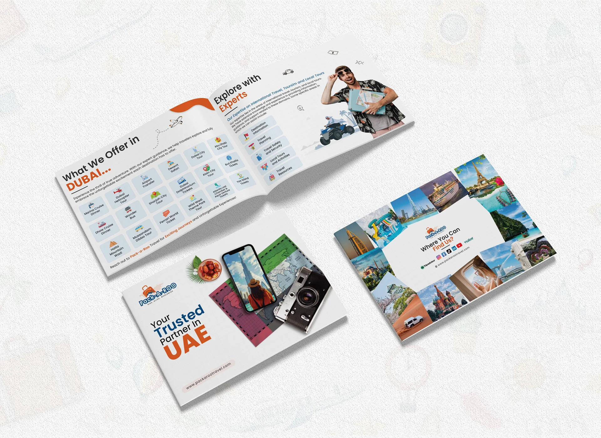 Pack a roo Brochure All pages look