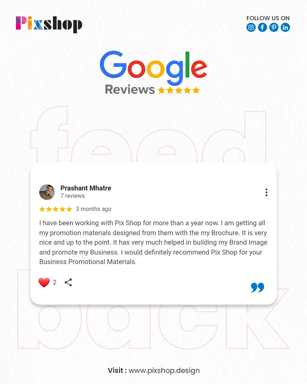 Google Review from Prashant Mhatre